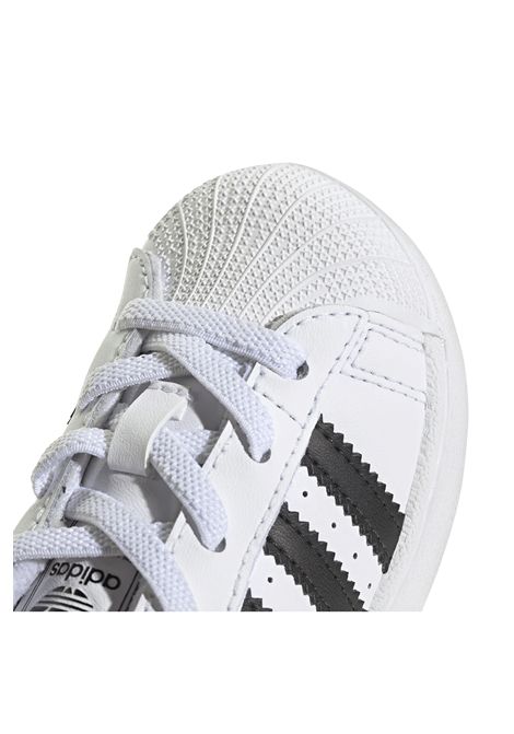 Adidas Superstar II Elastic Lace Shoes White Black Infant ADIDAS ORIGINALS | Sneakers | JH9984-