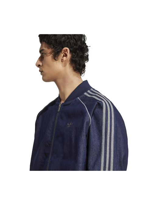 Adidas Adicolor Loose SST Denim Stone Track Top Indigo Denim Men ADIDAS ORIGINALS | Track | JX6461-