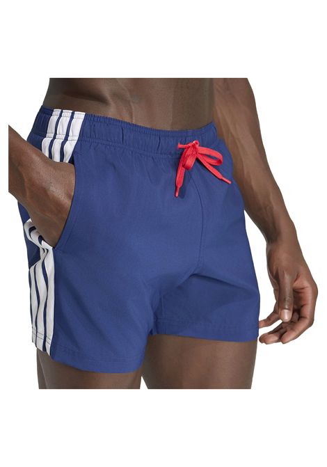Costume Adidas Essentials 3 Stripes 5IN Blu Uomo ADIDAS SWIMWEAR | Costumi | KB2765-