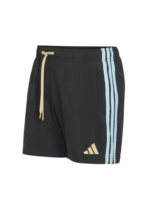 Costume Adidas Essentials 3 Stripes 5IN Nero Uomo ADIDAS SWIMWEAR | Costumi | KD3472-