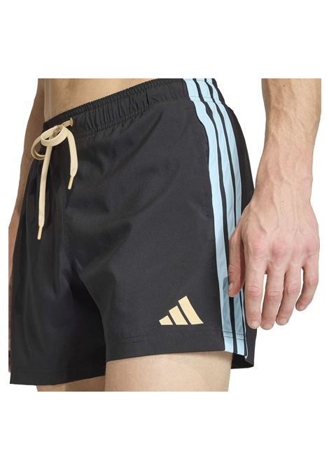 Costume Adidas Essentials 3 Stripes 5IN Nero Uomo ADIDAS SWIMWEAR | Costumi | KD3472-