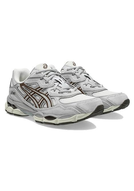 Asics Gel-NYC Shoes Cream Cement Grey Unisex ASICS | Sneakers | 1203A383-114
