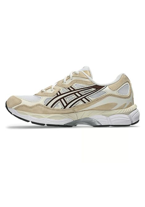 Asics Gel-NYC Shoes White Cream Roasted Coffee Unisex ASICS | Sneakers | 1203A383-117