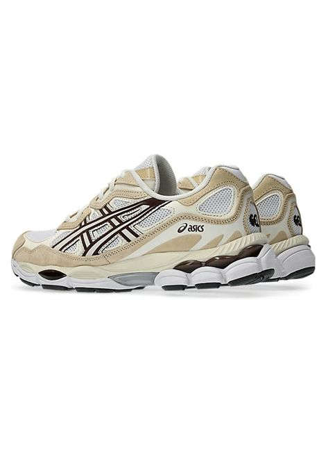 Asics Gel-NYC Shoes White Cream Roasted Coffee Unisex ASICS | Sneakers | 1203A383-117