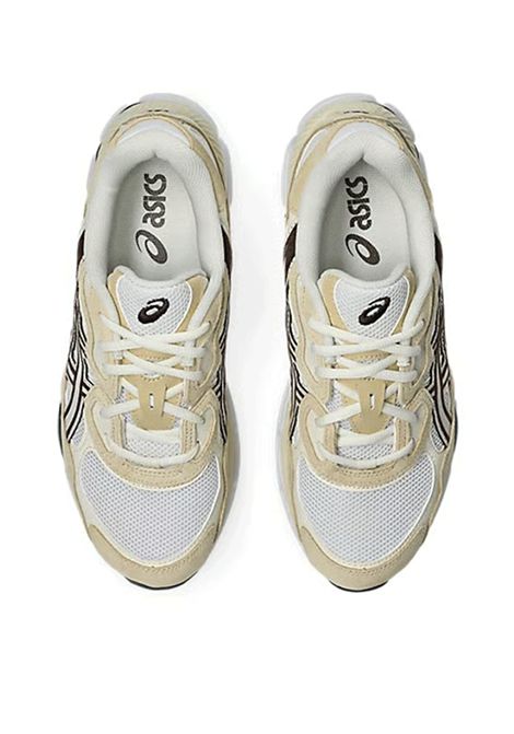 Asics Gel-NYC Shoes White Cream Roasted Coffee Unisex ASICS | Sneakers | 1203A383-117