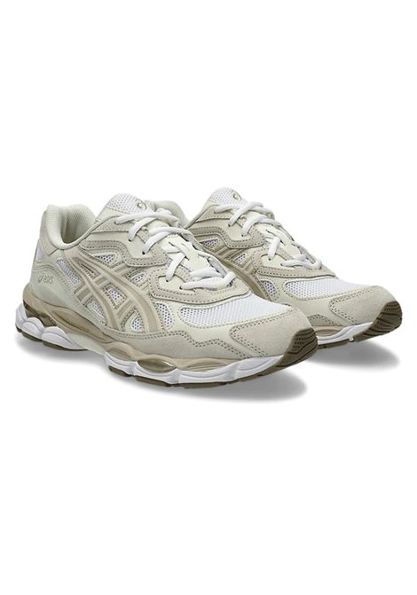 Asics Gel-NYC Shoes White Feather Grey Unisex ASICS | Sneakers | 1203A663-102