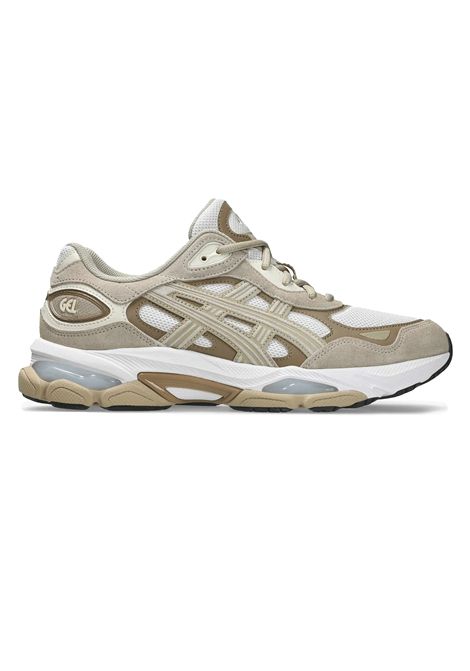 Asics Gel-NYC 2.0 Shoes Cream Feather Grey Unisex ASICS | Sneakers | 1203A895-102