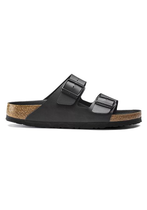 Sandali Birkenstock Arizona Birko-Flor Triples Nero Unisex BIRKENSTOCK | Sandali | 1019069-BLACK