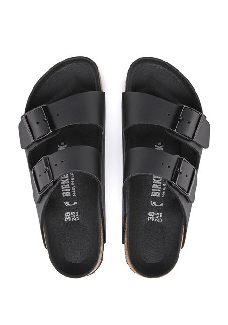 Sandali Birkenstock Arizona Birko-Flor Triples Nero Unisex BIRKENSTOCK | Sandali | 1019069-BLACK