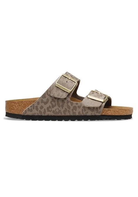 Sandali Birkenstock Arizona Leo Grigio Tortora Donna BIRKENSTOCK | Sandali | 1031941-LEO