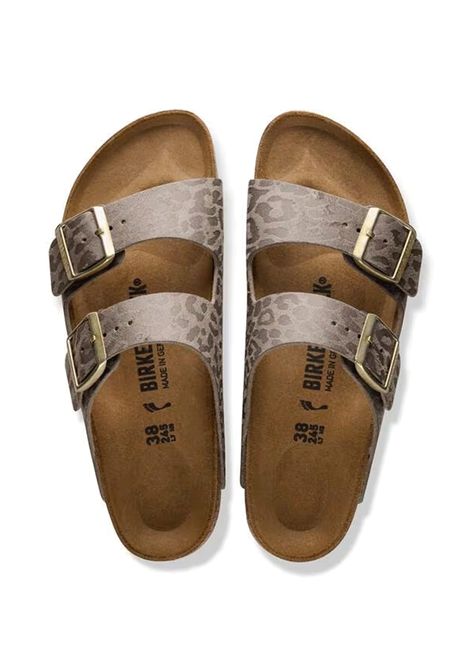 Sandali Birkenstock Arizona Leo Grigio Tortora Donna BIRKENSTOCK | Sandali | 1031941-LEO