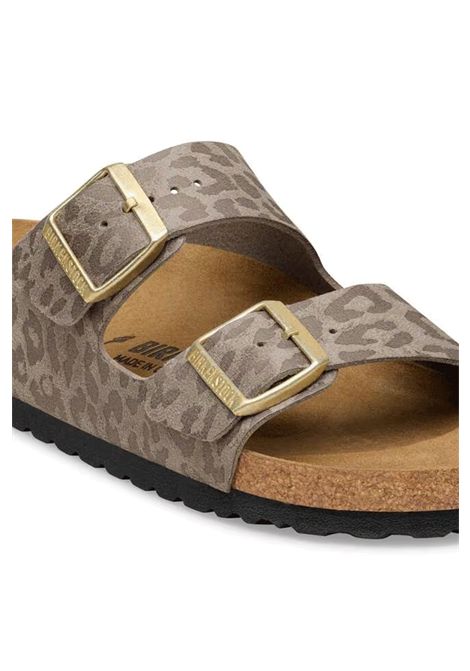 Sandali Birkenstock Arizona Leo Grigio Tortora Donna BIRKENSTOCK | Sandali | 1031941-LEO