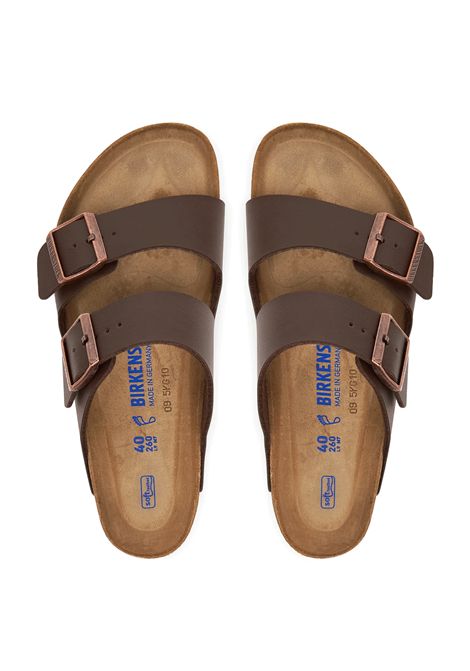Sandali Birkenstock Arizona Soft Footbed Marrone Unisex BIRKENSTOCK | Sandali | 451161-BROWN