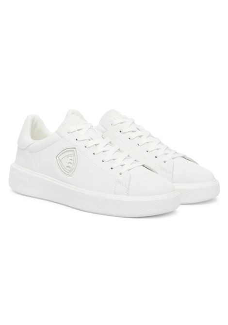 Blauer BUCK07 Shoes White Men BLAUER | Sneakers | BUCK07-WHITE