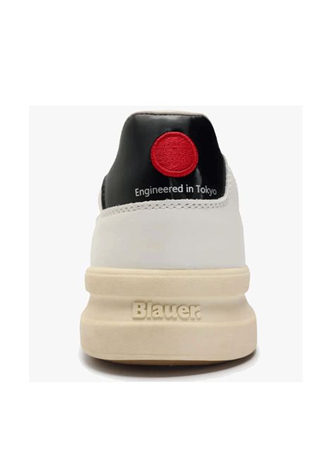 Blauer Kyoto01 Shoes White Black Men BLAUER | Sneakers | KYOTO01-WHITE