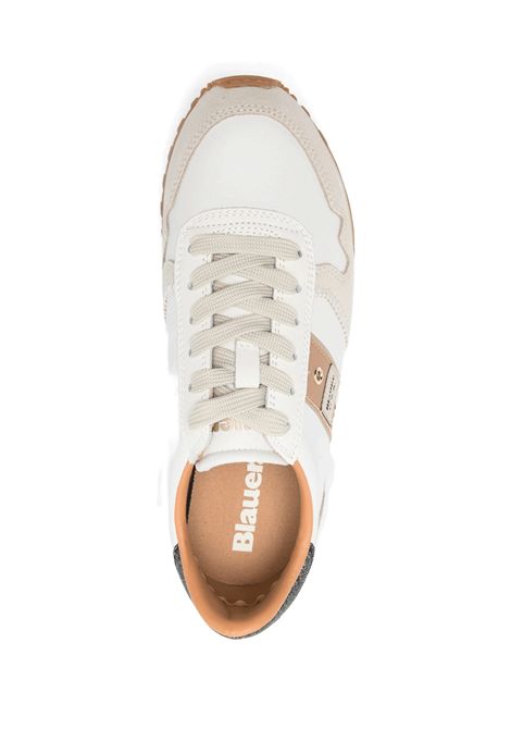 Blauer Millen03 Shoes Beige Black Women BLAUER | Sneakers | MILLEN03-CREAMBK
