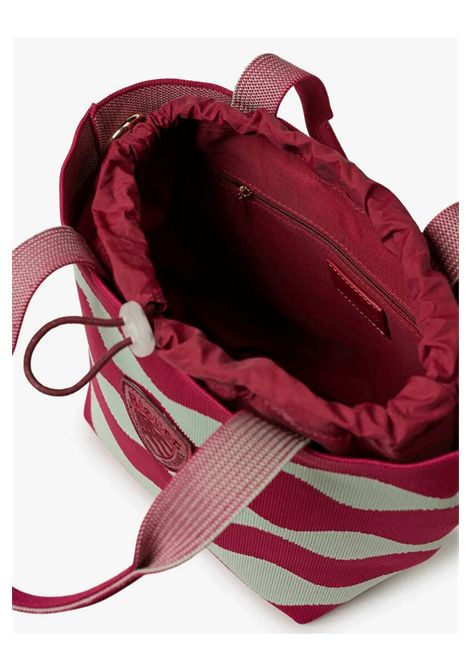 Blauer Knitted XS Beach Bag Purple Women BLAUER | Bags | XSBASKET01-PURPLE