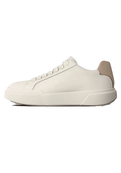 Tommy Hilfiger Chunky Cupsole LaceUp LTH Shoes White Beige Marshmallow Men CALVIN KLEIN | Sneakers | YM0YM01344-0LC