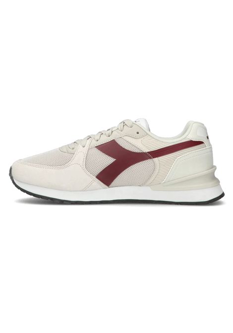 Scarpe Diadora Fenice Grigio Vaporoso Bordeaux Uomo DIADORA | Sneakers | 181565-C0288