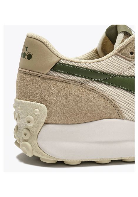 Diadora Race NY Shoes Beige Green Men DIADORA | Sneakers | 182141-70227