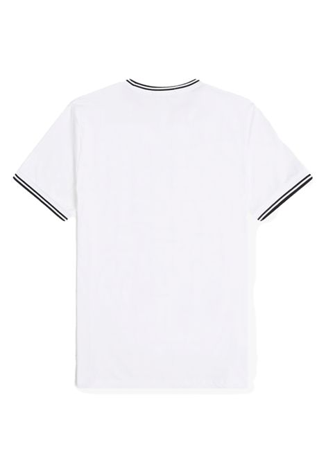 T-shirt Fred Perry Twin Tipped Bianco Uomo FRED PERRY | T-shirt | M1588V-100