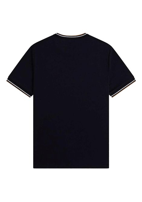 T-shirt Fred Perry Twin Tipped Nero Uomo FRED PERRY | T-shirt | M1588V-P69