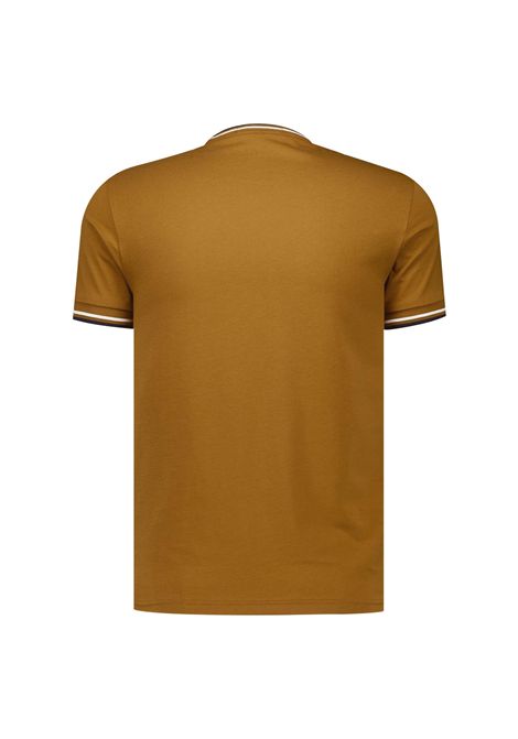 T-shirt Fred Perry Twin Tipped Caramello Uomo FRED PERRY | T-shirt | M1588V-V46