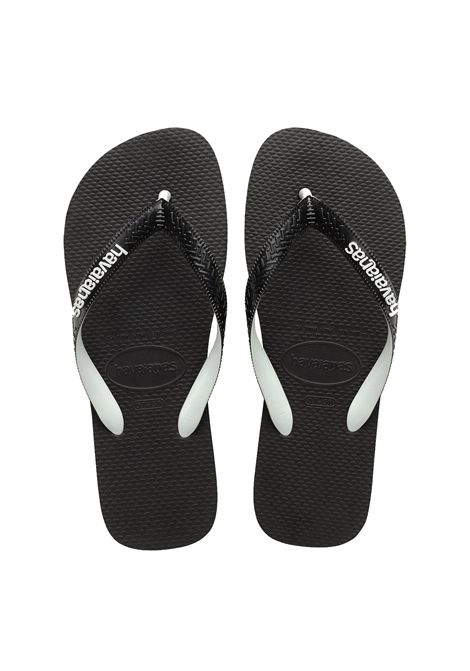Infradito Havaianas Top Mix Nero Bianco Unisex HAVAIANAS | Infradito | 4115549-1069