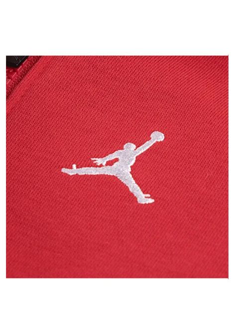 Tuta Jordan MJ Brooklyn Full-Zip con Cappuccio Rosso Nero Infant JORDAN | Tute | 65F124-023