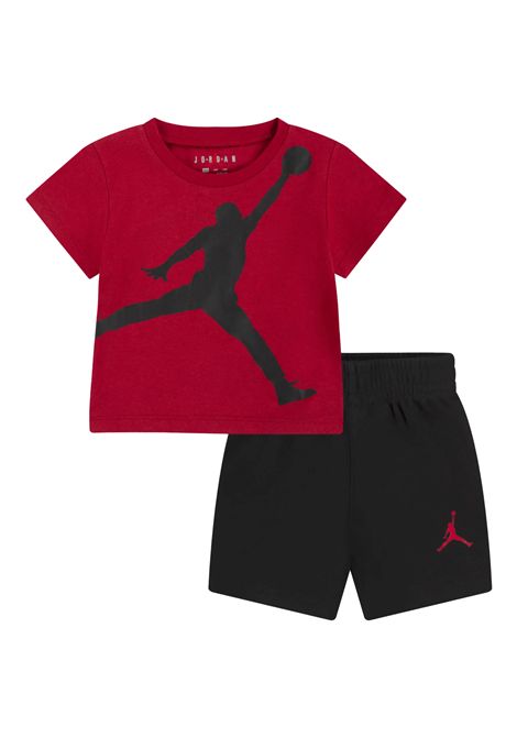 Jordan JDB Jumbo Jumpman Short Set Red Black Kids JORDAN | Set | 85C138-023