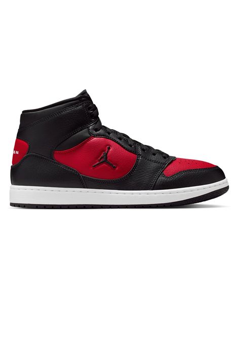 Scarpe Jordan Court Connect Mid Nero Rosso Uomo JORDAN | Sneakers | IQ5685-006