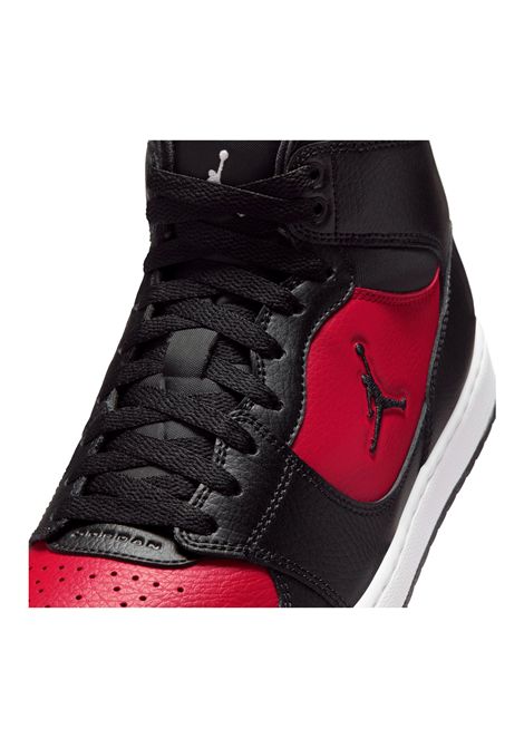 Scarpe Jordan Court Connect Mid Nero Rosso Uomo JORDAN | Sneakers | IQ5685-006