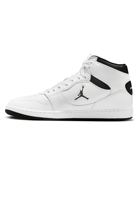 Jordan Court Connect Mid Shoes White Black Men JORDAN | Sneakers | IQ5685-100