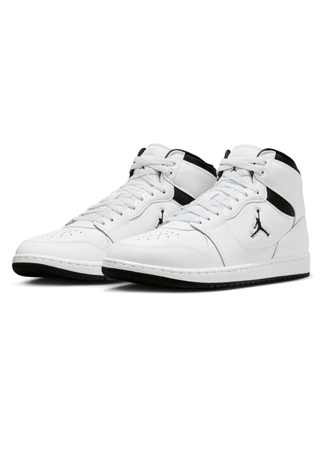 Jordan Court Connect Mid Shoes White Black Men JORDAN | Sneakers | IQ5685-100