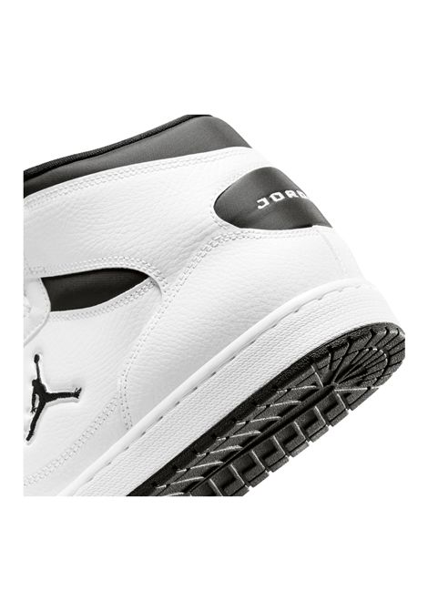 Jordan Court Connect Mid Shoes White Black Men JORDAN | Sneakers | IQ5685-100