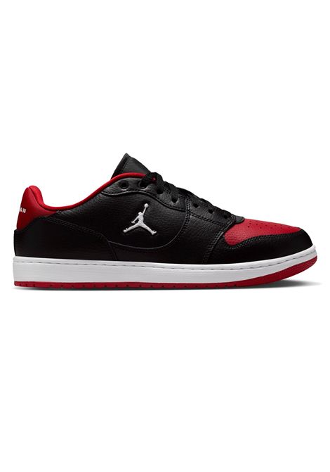 Scarpe Jordan Court Connect Low Nero Rosso Uomo JORDAN | Sneakers | IQ5698-003