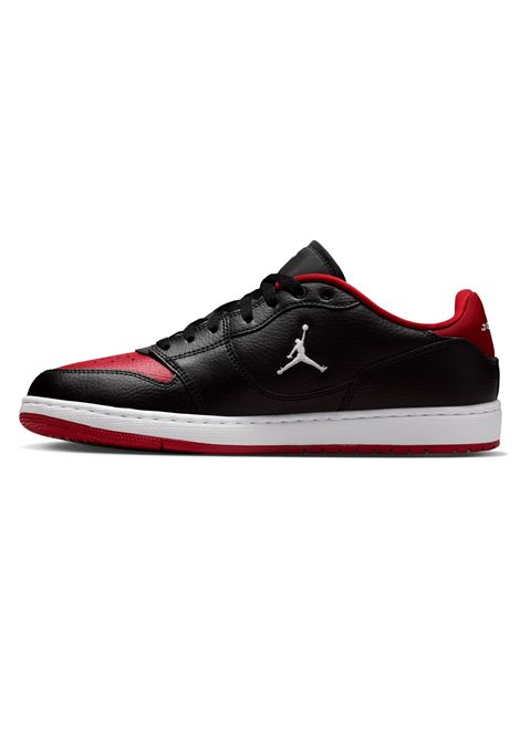 Jordan Court Connect Low Shoes Black Red Men JORDAN | Sneakers | IQ5698-003