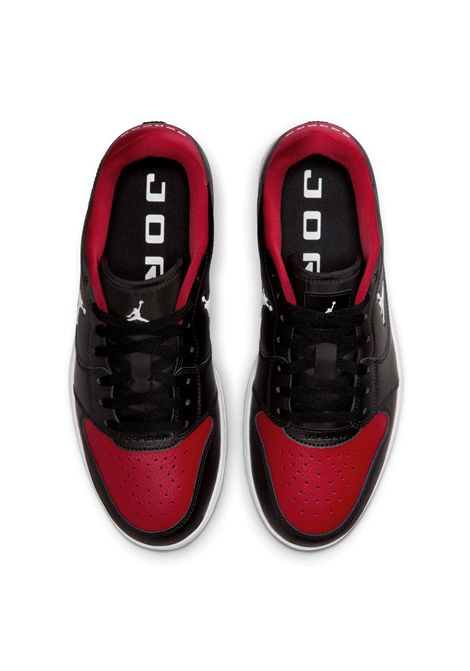 Jordan Court Connect Low Shoes Black Red Men JORDAN | Sneakers | IQ5698-003