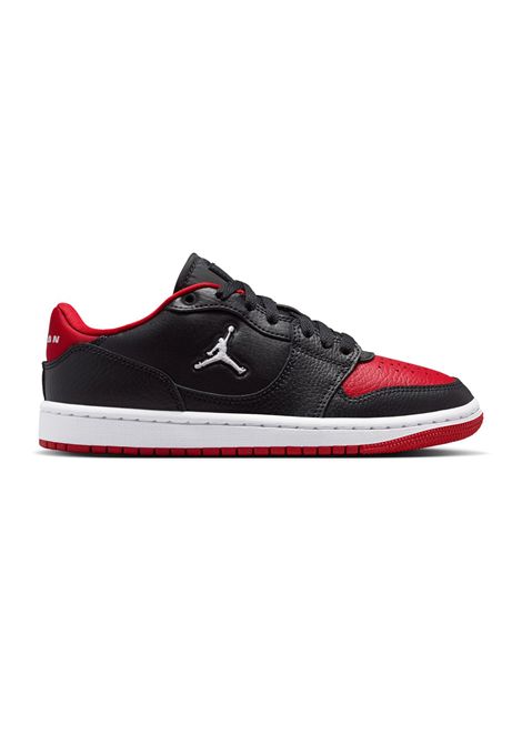 Jordan Court Connect Low Shoes Black Red Junior JORDAN | Sneakers | IQ6016-003