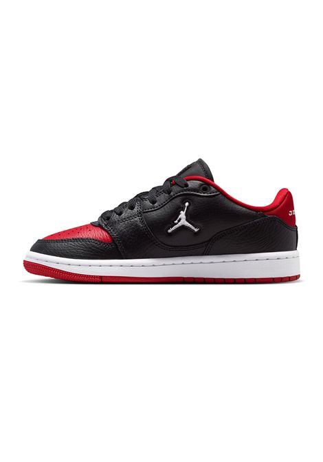 Jordan Court Connect Low Shoes Black Red Junior JORDAN | Sneakers | IQ6016-003