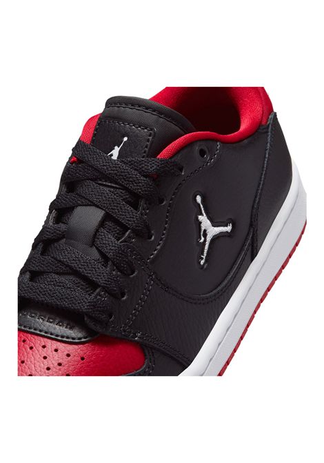 Jordan Court Connect Low Shoes Black Red Junior JORDAN | Sneakers | IQ6016-003
