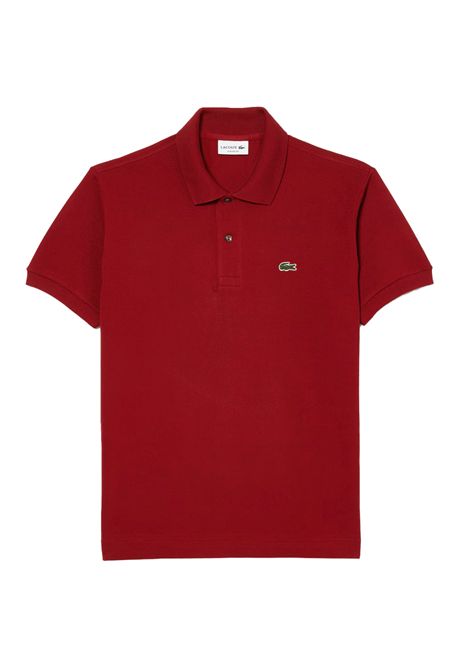 Lacoste Polo Shirt Classic L1212 Burgundy Men LACOSTE | Polo Shirts | 1212-476