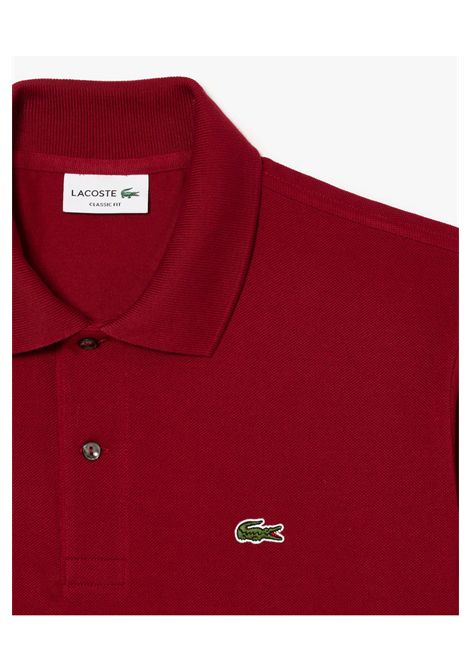 Lacoste Polo Shirt Classic L1212 Burgundy Men LACOSTE | Polo Shirts | 1212-476