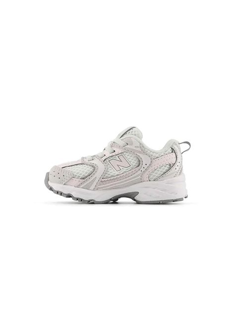 New Balance 530 Bungee Lace Shoes Grey Pink Infant NEW BALANCE | Sneakers | I530-851