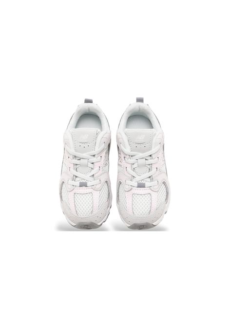 New Balance 530 Bungee Lace Shoes Grey Pink Infant NEW BALANCE | Sneakers | I530-851