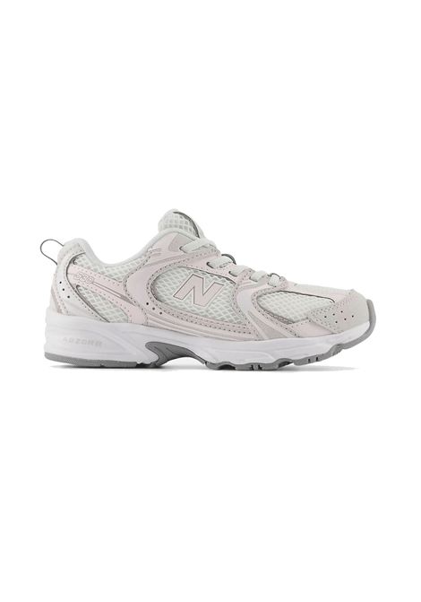 New Balance 530 Bungee Lace Shoes Grey Matter Pink Kids NEW BALANCE | Sneakers | P530-4AU