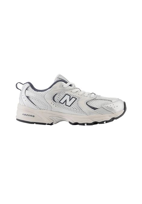 New Balance 530 Bungee Lace Shoes Summer Fog Nimbus Cloud Navy Kids NEW BALANCE | Sneakers | PZ530-KA