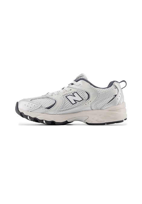 New Balance 530 Bungee Lace Shoes Summer Fog Nimbus Cloud Navy Kids NEW BALANCE | Sneakers | PZ530-KA