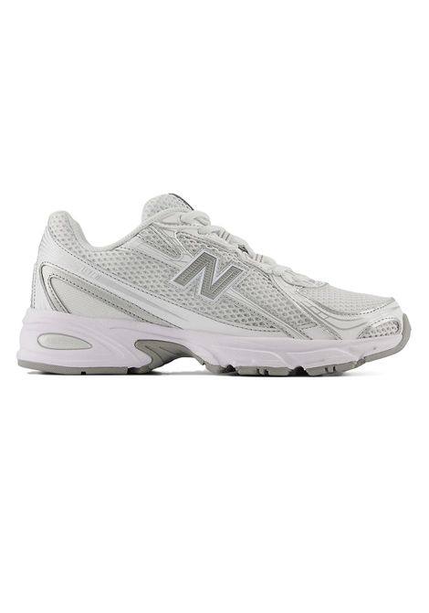 New Balance 740 Shoes White Metallic Silver Unisex NEW BALANCE | Sneakers | U740-WM2