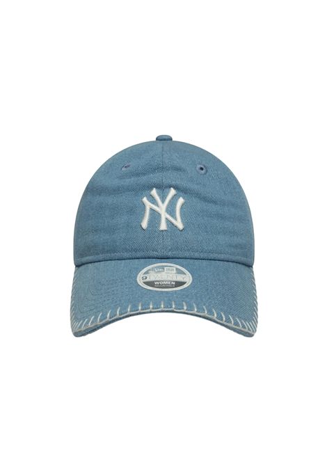 Cappello New Era 9TWENTY New York Yankees MLB Denim Stitch Blu Donna NEW ERA | Cappelli | 60771756-